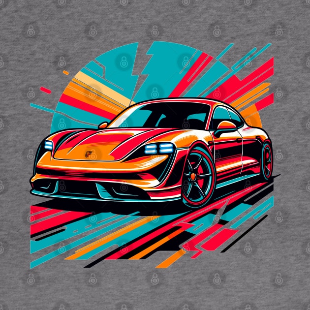 Porsche Taycan by Vehicles-Art